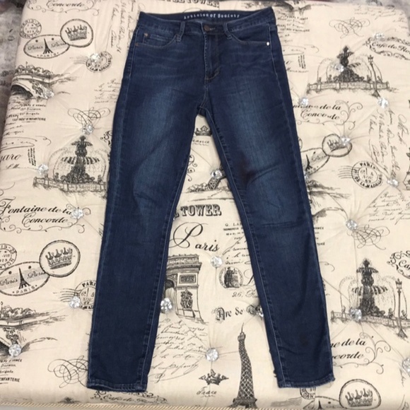 Articles of Society Heather Solid High Rise Skinny Jeans - Picture 3 of 11